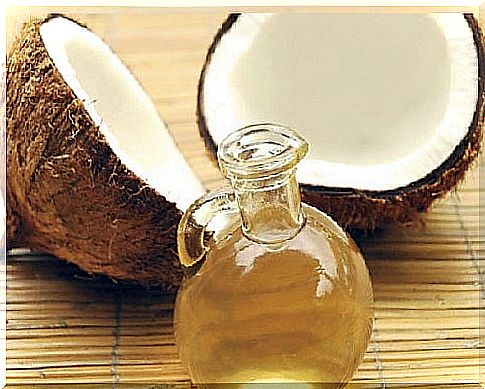 4 oil masks: coconut