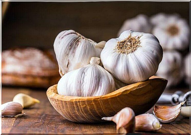 garlic removes warts