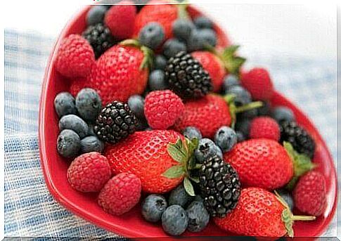 The blood flow to the brain is improved by eating berries