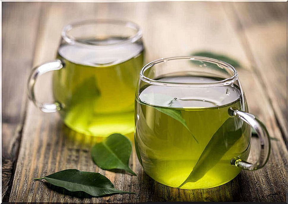 Green tea is a natural diuretic