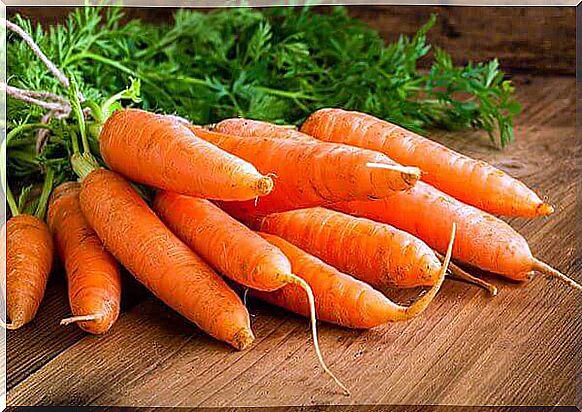 A carrot is an allergenic vegetable