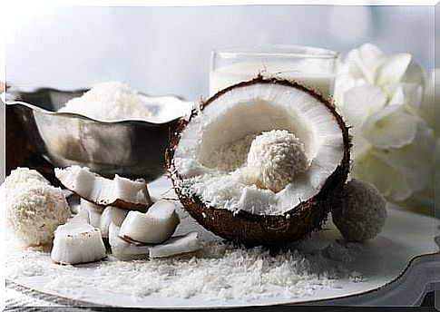 raw coconut