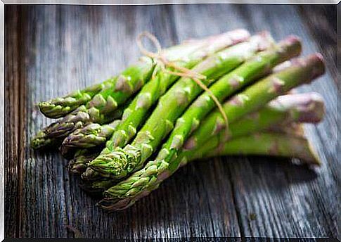 Asparagus is a healthy vegetable