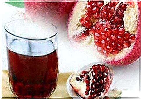 Clean the blockages in the blood vessels with a pomegranate drink