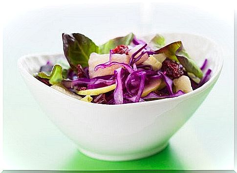 cabbage salad to improve liver and gallbladder function