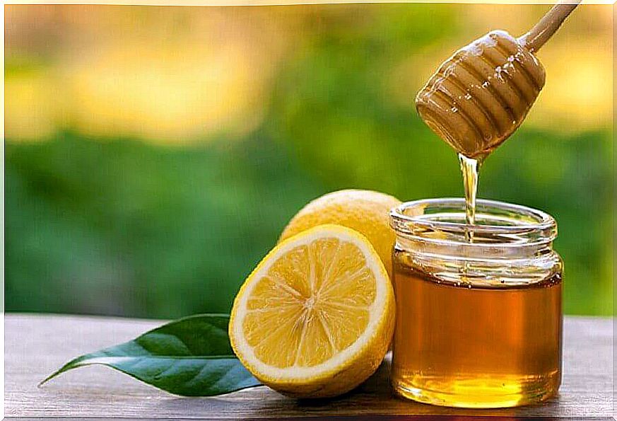 honey and lemon