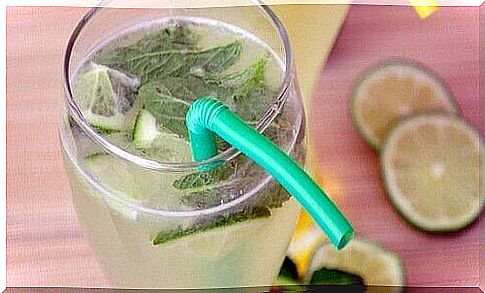 cold mint drink