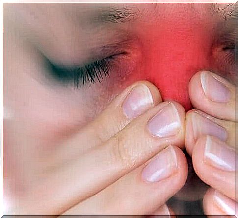 the sinuses of the nose can become inflamed