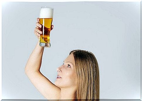 natural hair care using beer