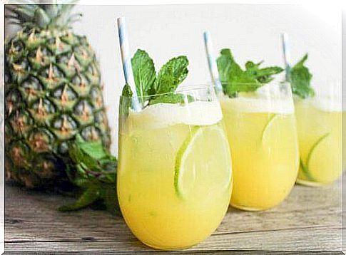 The six health benefits of pineapple water