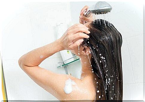 The warm steam produced by the hot shower has an inflammatory effect when it enters the airways and mouth