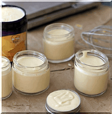 cream in a jar