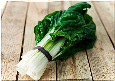 Leaf chard contains diuretic ingredients.