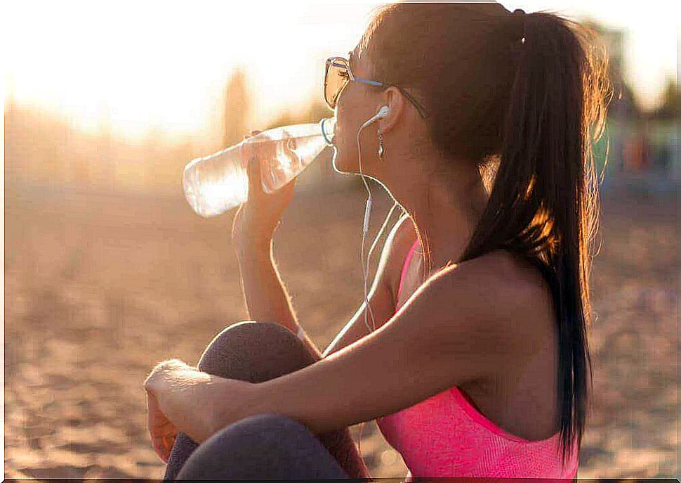 Drinking water is important for general well-being.