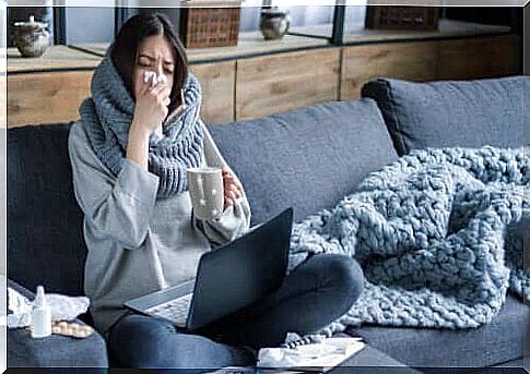 Why does the flu spread more in the winter?